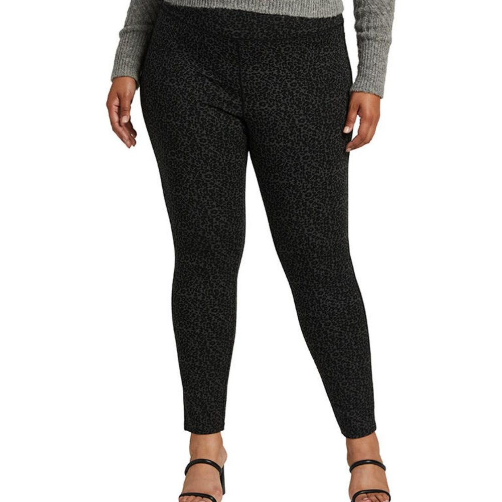 NWT Jag Mid Rise Ricki Legging In Cheetah Plus